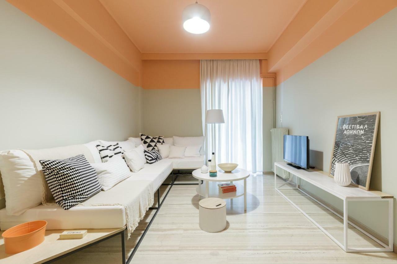 Elegant Coral Apartment Афины Экстерьер фото