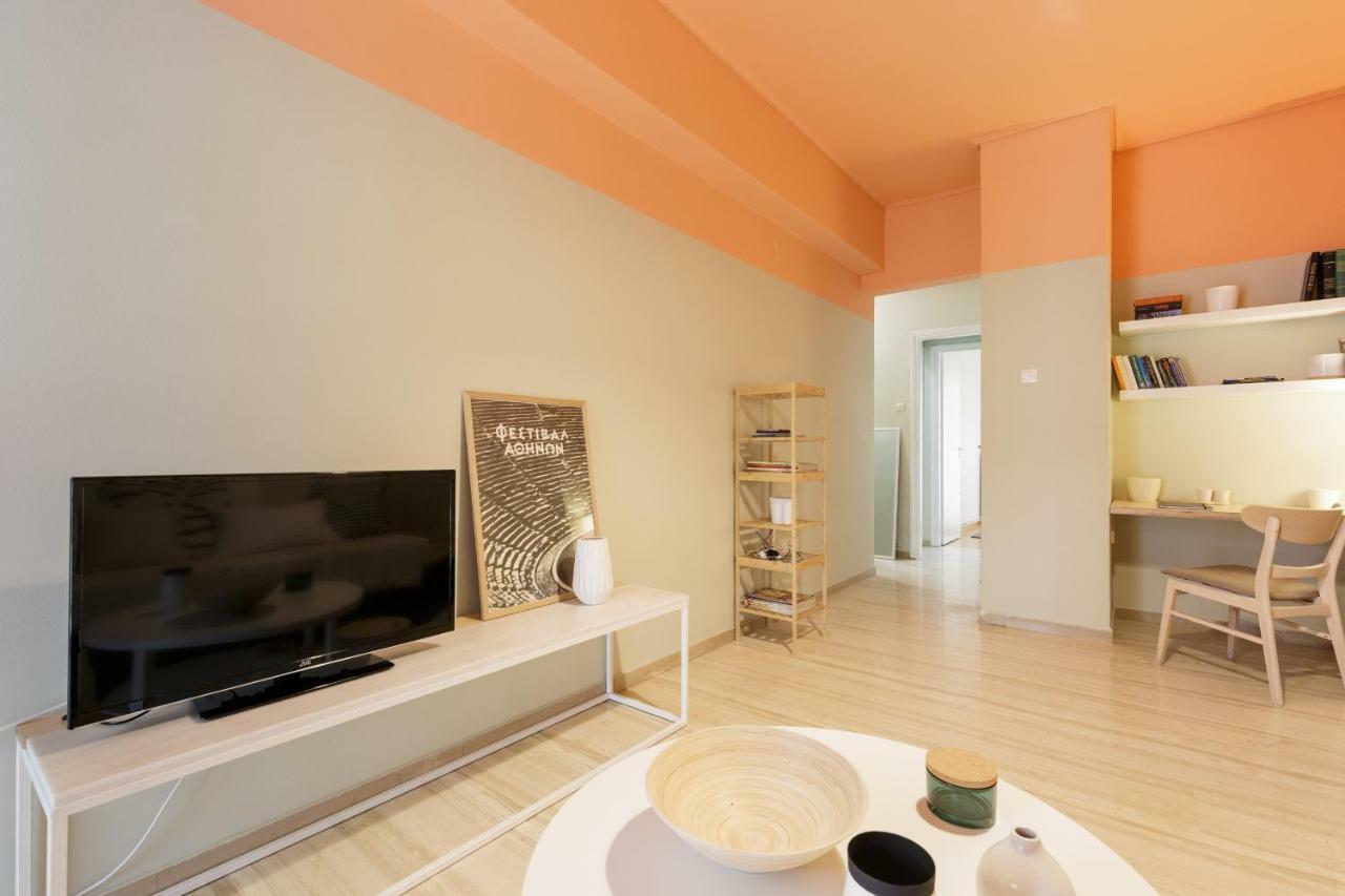 Elegant Coral Apartment Афины Экстерьер фото